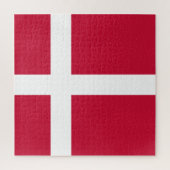 Deense vlag legpuzzel (Verticaal)