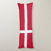 Deense vlag lichaamskussen (Achterkant (Verticaal))