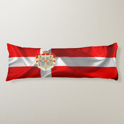 Deense vlag lichaamskussen (Voorkant)