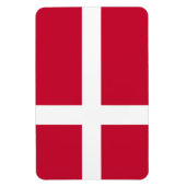 Deense vlag magneet (Verticaal)