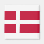 Deense vlag magneet (Voorkant)