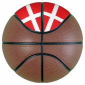 Deense vlag mini basketbal (Rechts)
