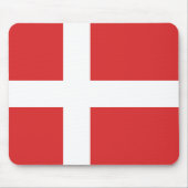Deense vlag muismat (Voorkant)