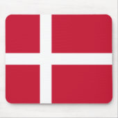 Deense vlag muismat (Voorkant)