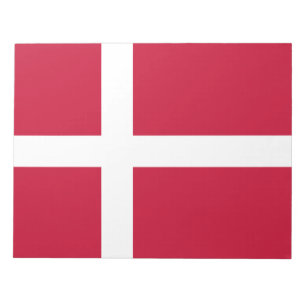 Deense vlag notitieblok