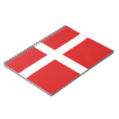 Deense vlag notitieboek (Linkerzijde)
