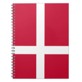 Deense vlag notitieboek (Voorkant)