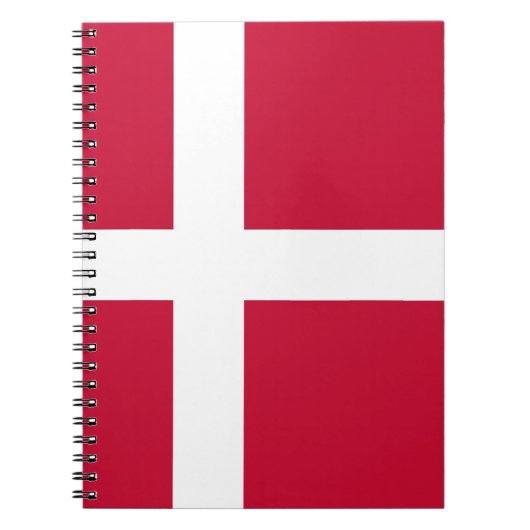 Deense vlag notitieboek (Voorkant)
