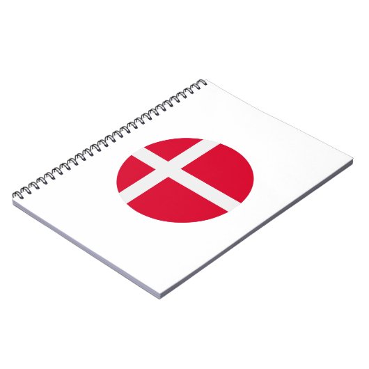 Deense vlag notitieboek (Linkerzijde)