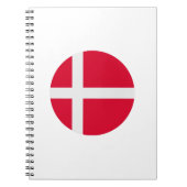 Deense vlag notitieboek (Voorkant)