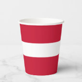 Deense vlag papieren bekers (Achterkant)