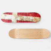 Deense vlag persoonlijk skateboard (Horizontaal)
