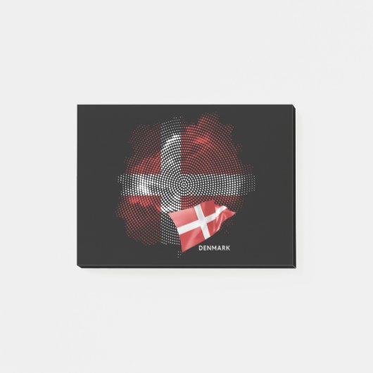 Deense vlag post-it® notes (Voorkant)