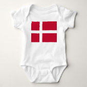 Deense vlag romper (Voorkant)
