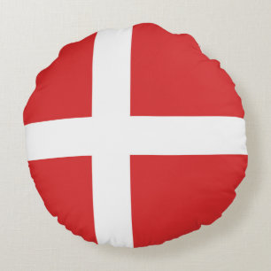 Deense vlag rond kussen