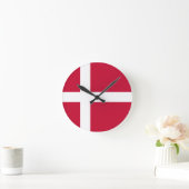 Deense vlag ronde klok (Huis)