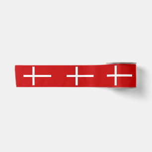 Deense vlag satijnen lint