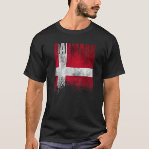 Deense vlag Scandinavian Viking T-shirt