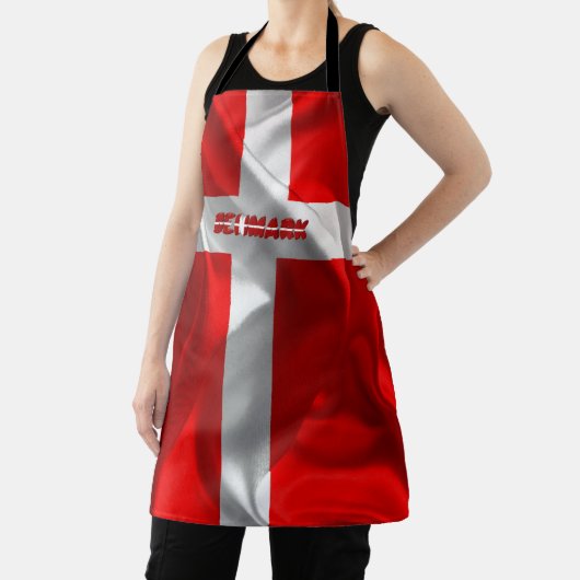 Deense vlag schort (Insitu)