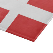 Deense vlag snijplank (Hoek)