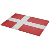 Deense vlag snijplank (Hoek)