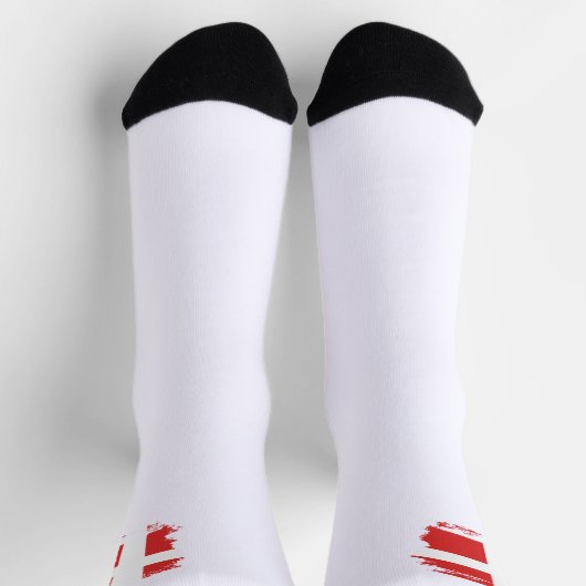 Deense vlag sokken (Top)