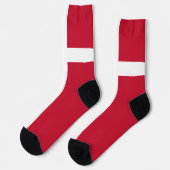 Deense vlag sokken (Links)