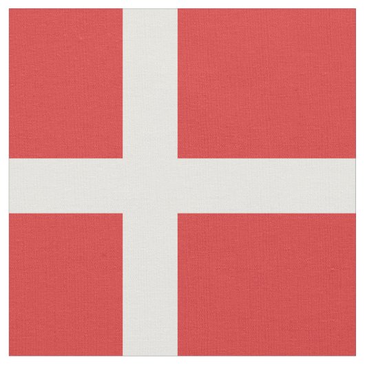 Deense vlag stof (Close Up)