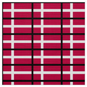 Deense vlag stof