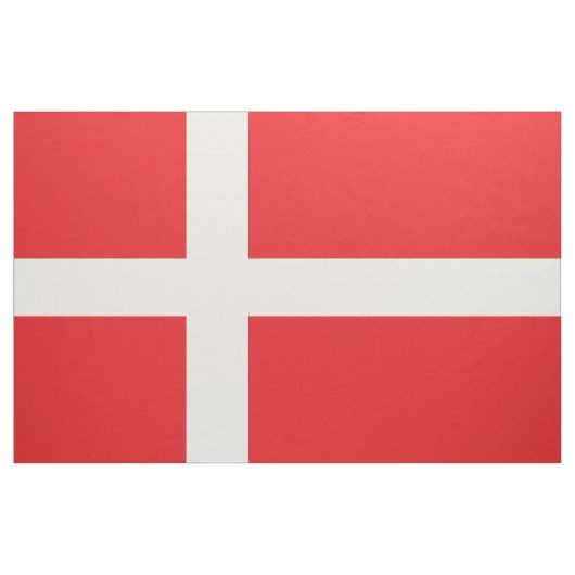 Deense vlag stof (Yard (91,4 cm))