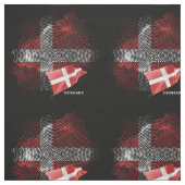 Deense vlag stof (Swatch)