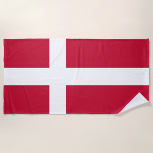 Deense vlag strandlaken