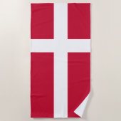 Deense vlag strandlaken (Voorkant)