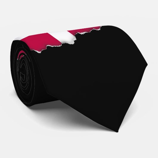 Deense vlag stropdas (Opgerold)