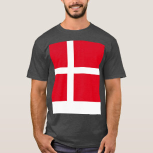 Deense vlag t-shirt