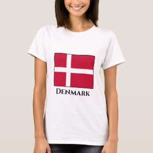 Deense vlag t-shirt