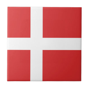 Deense vlag tegeltje