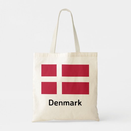 Deense vlag tote bag (Achterkant)
