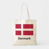 Deense vlag tote bag (Voorkant)