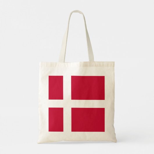 Deense vlag tote bag (Achterkant)