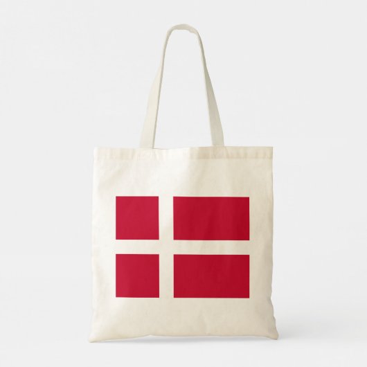 Deense vlag tote bag (Achterkant)