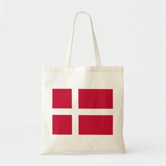 Deense vlag tote bag (Voorkant)