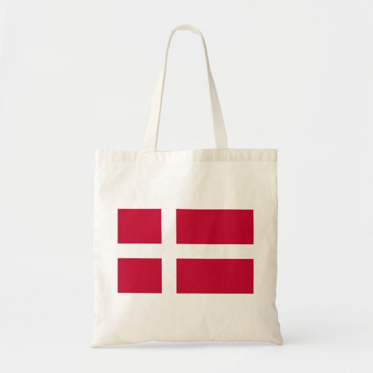 Deense vlag tote bag (Voorkant)