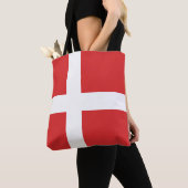 Deense vlag tote bag (Dichtbij)