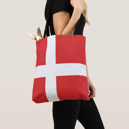 Deense vlag tote bag (Dichtbij)