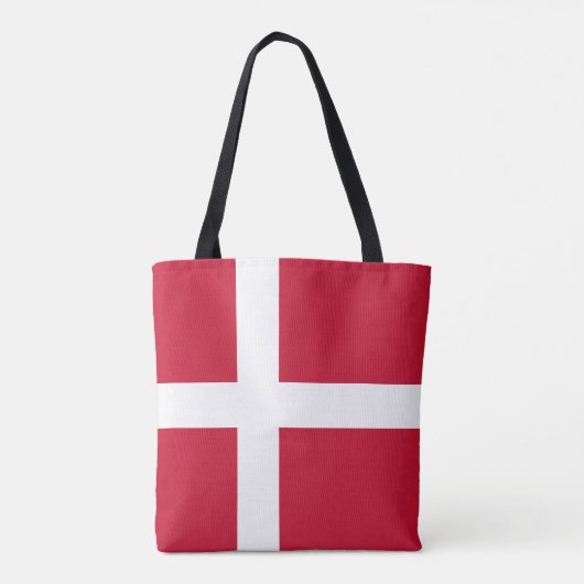 Deense vlag tote bag (Achterkant)