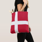Deense vlag tote bag (Dichtbij)