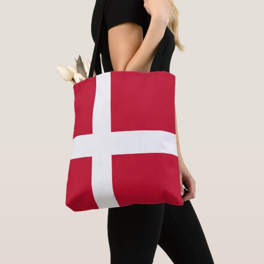 Deense vlag tote bag