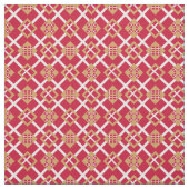 Deense vlag & Trendy Denmark Fabric mode GLD Stof (Swatch)
