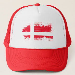 Deense vlag trucker pet